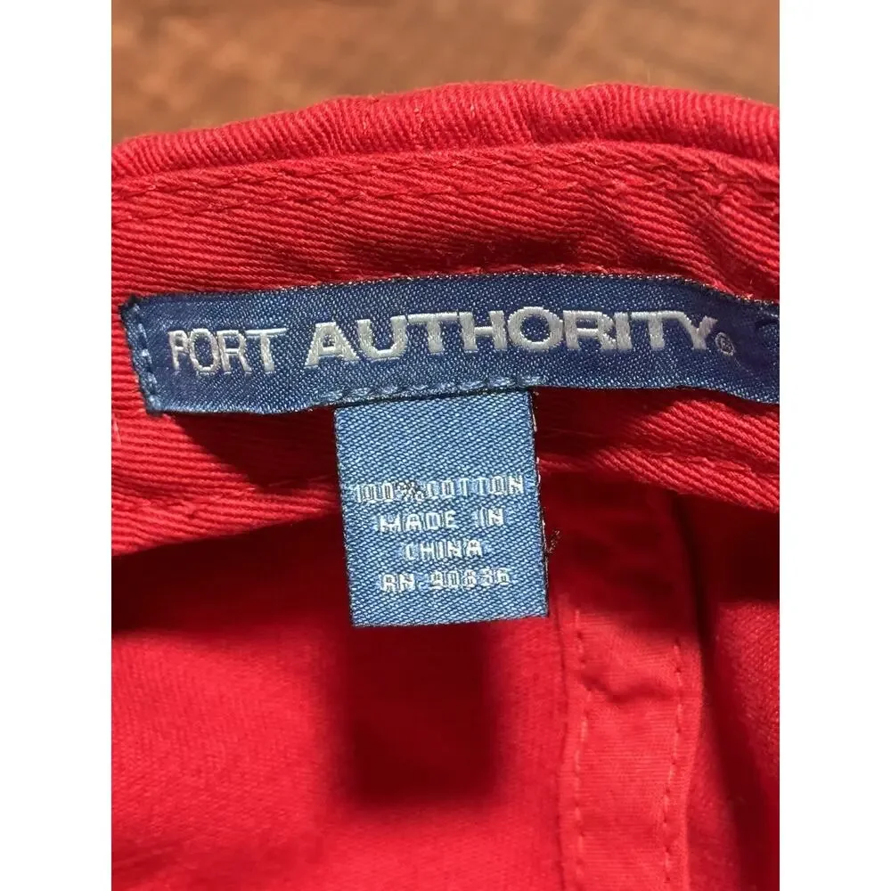 Unique Rooster Golfer Hat, Red. Charlotte RIP Embroidered On The Back